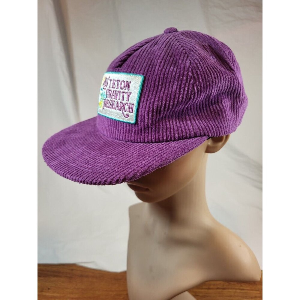 Teton Gravity Research Purple Corduroy Hat